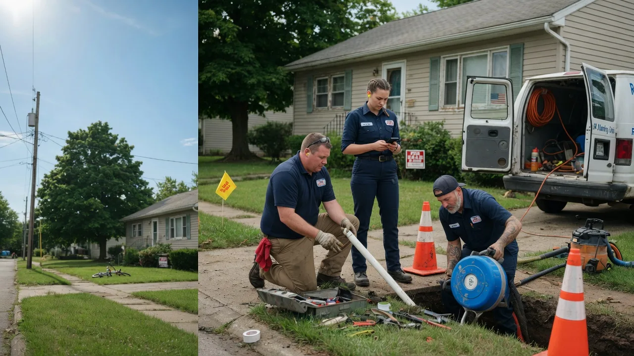 Sewer Line Repair in Sistersville, WV near me